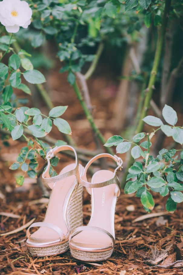 magical wedding in the woods with twinkle lights