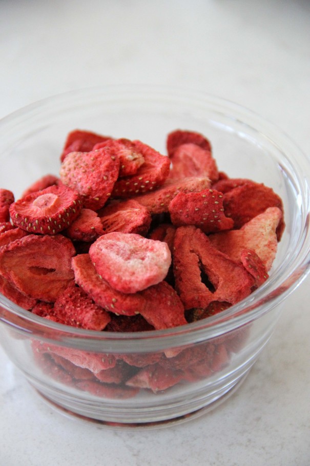 strawberries freeze dried
