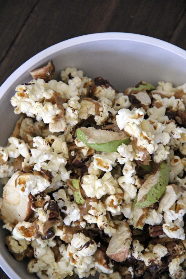 toffee apple popcorn recipe