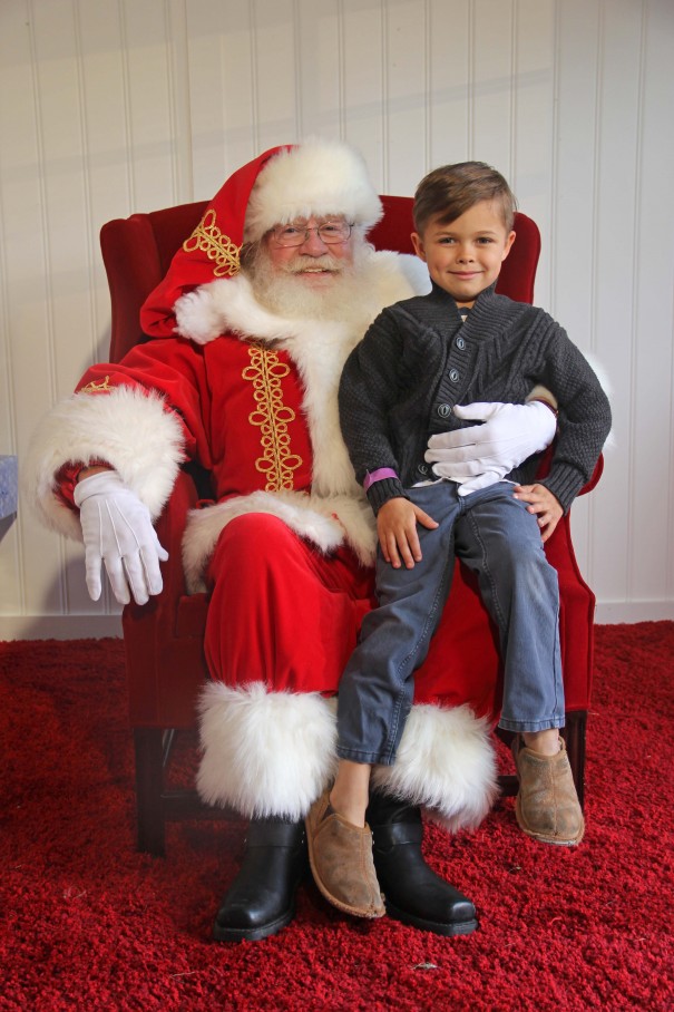 wes and santa