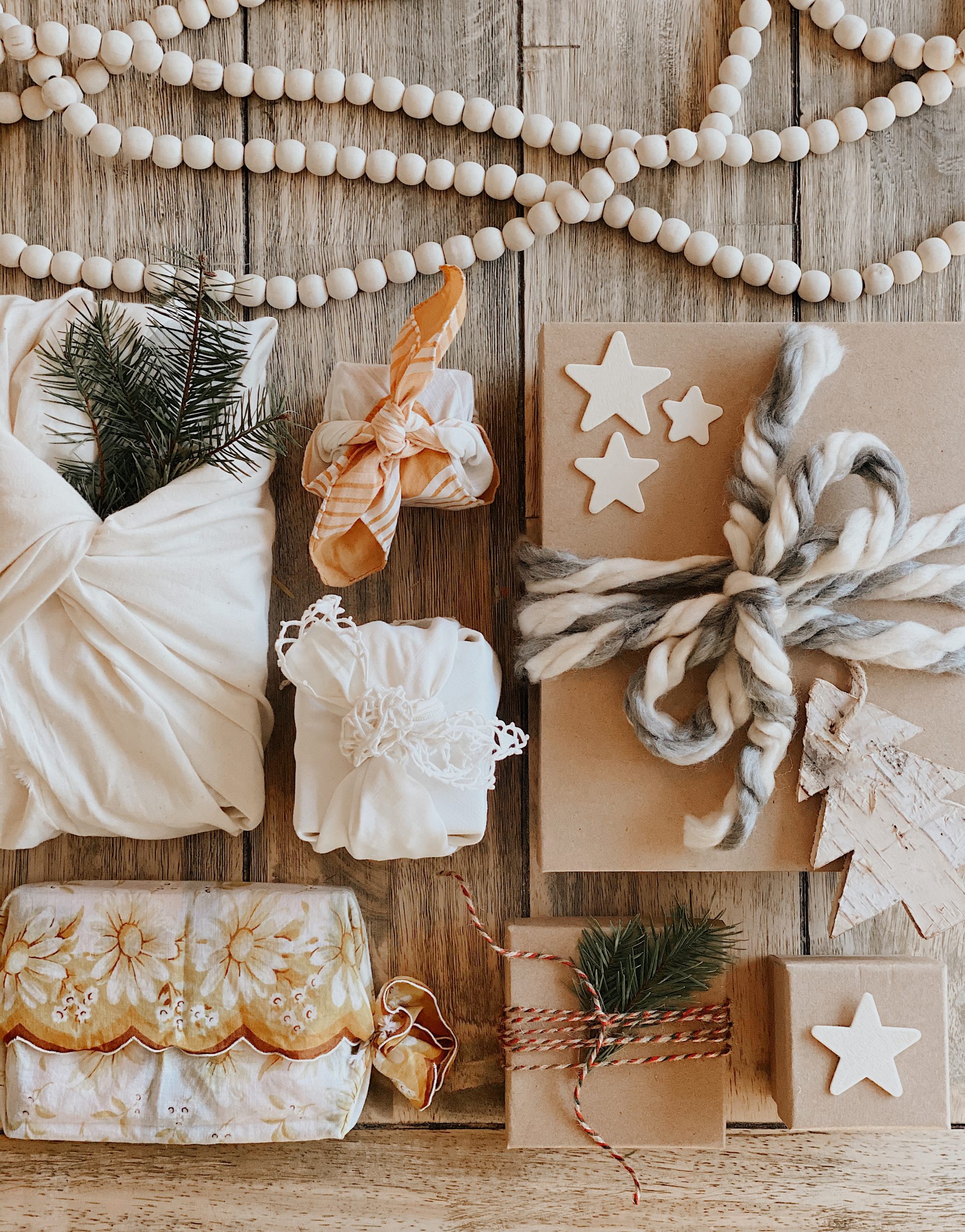 basically* zero waste gift wrapping ideas – almost makes perfect