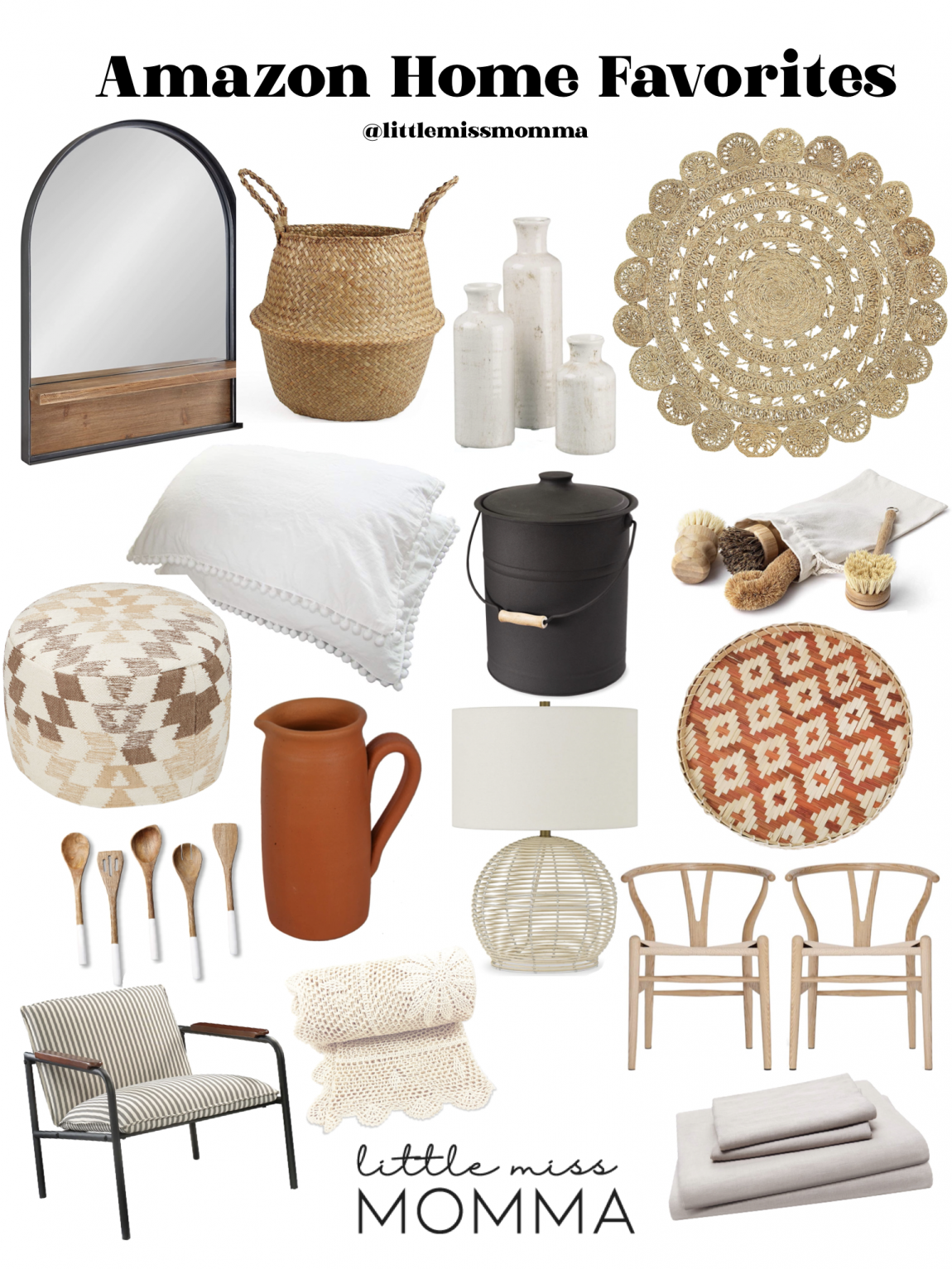 Here are some of my favorite  home decor finds and how I styled